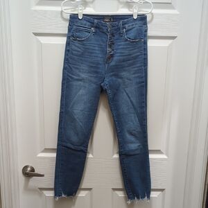 Abercrombie & Fitch Simone High Rise Ankle Jeans 29/8R
